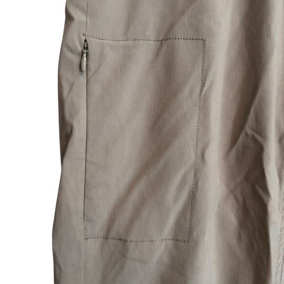 Prana Tan Halle Pants Womens Sz 6 Cargo Stretch Low Rise Packable SPF Hiking - Picture 11 of 15